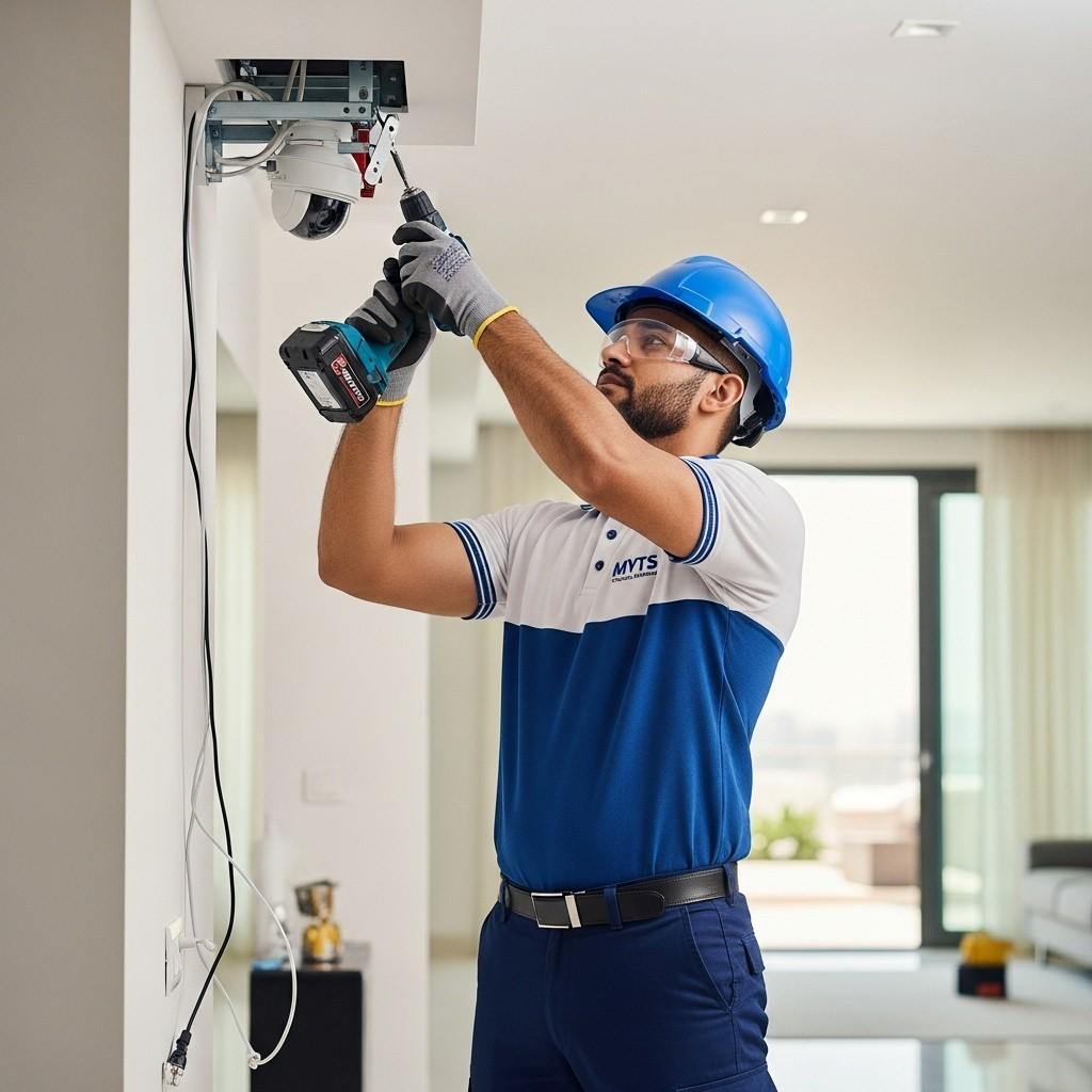 Home 24 CCTV camera installation and surveillance services in Dubai by MYTS Technical Services for homes and businesses