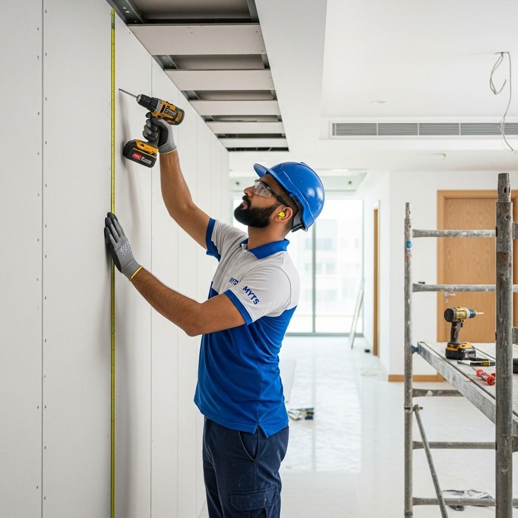 Complete Gypsum Project Solutions in Dubai by MYTS Technical Services
