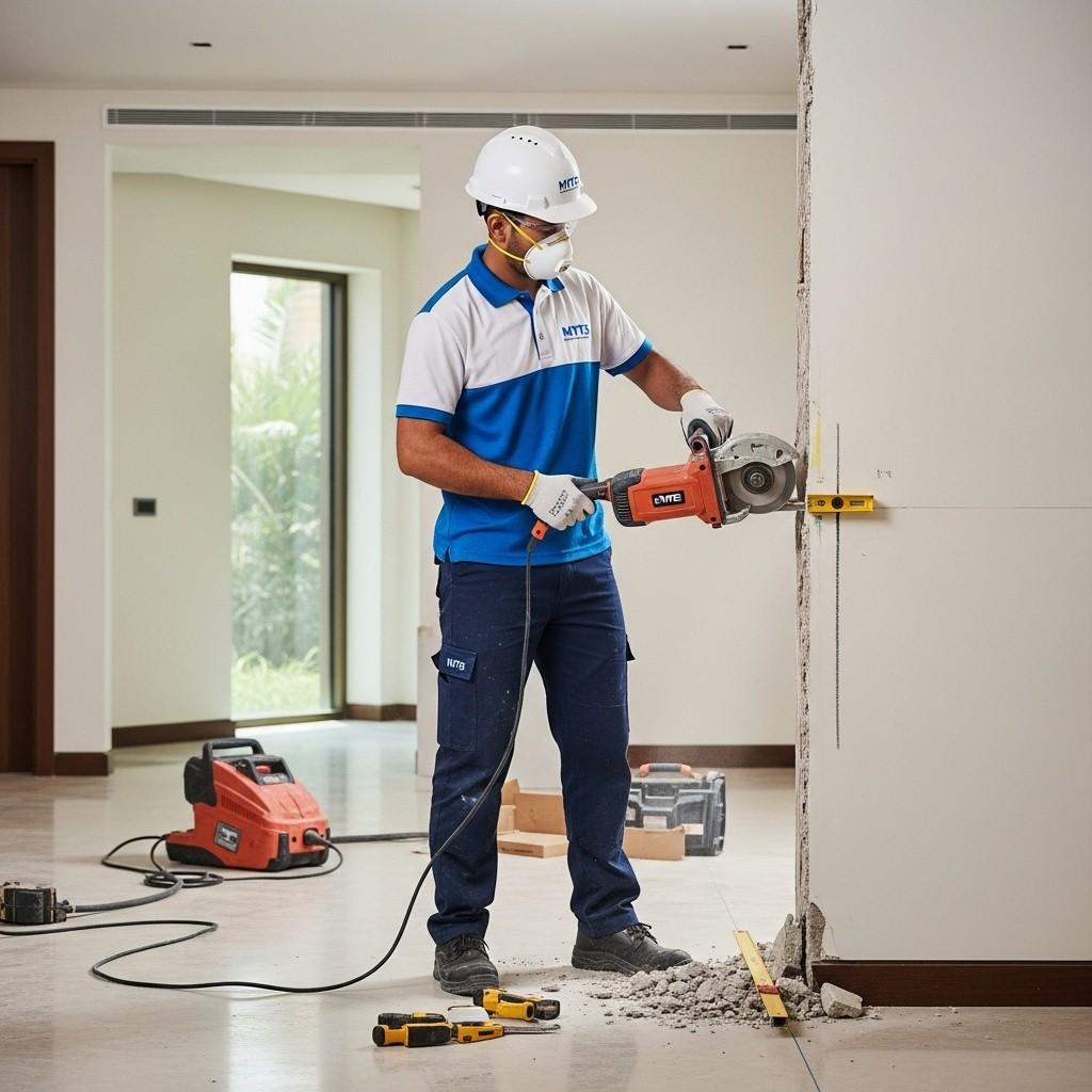 Expert wall demolition services in Dubai by MYTS Technical Services – safe, precise, and damage-free residential and commercial demolition.