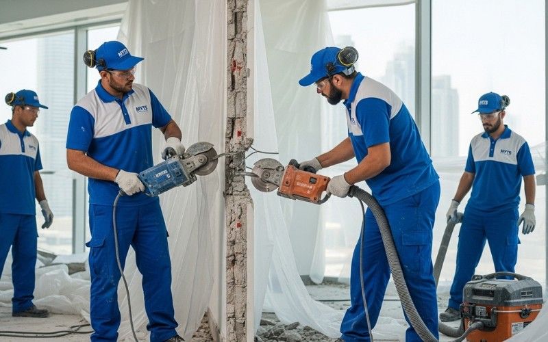 Controlled Demolition Dubai Safe & Precision Demotion Services 1 advanced tools used for controlled demolition in Dubai