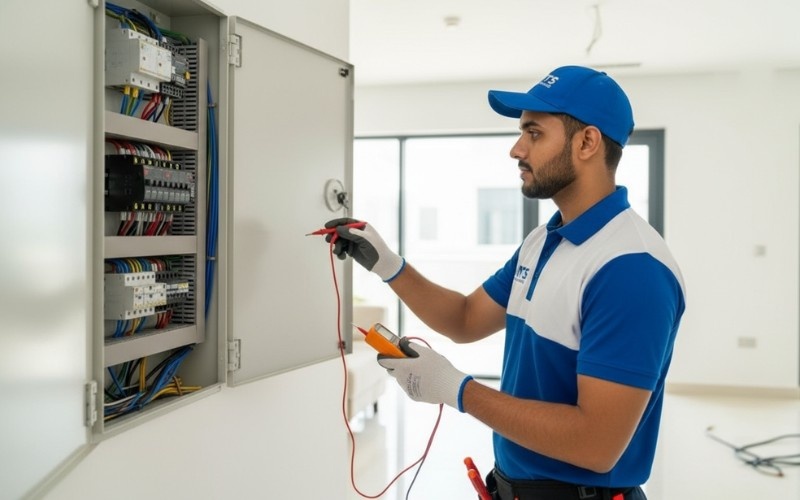 Electrical Maintenance Company in Dubai, UAE 1 Electrical wiring and repair services by maintenance company in Dubai