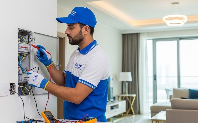 Home 31 electrician in Dubai providing electrical repair and maintenance services