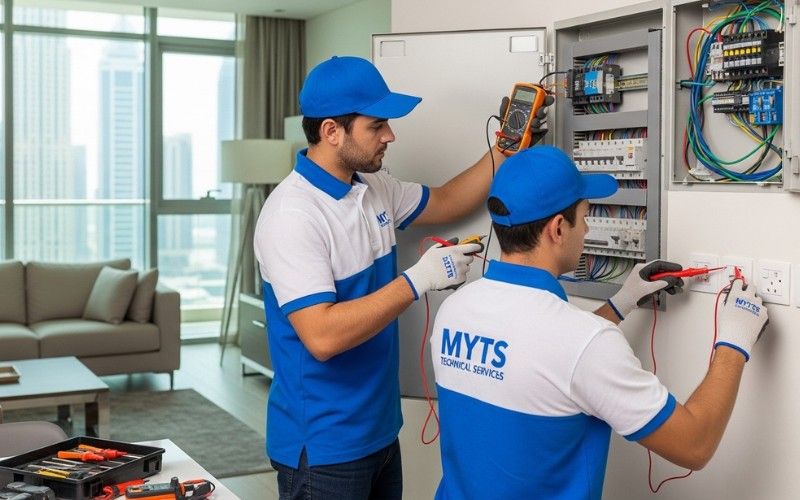 electrician in Dubai for residential and commercial electrical services
