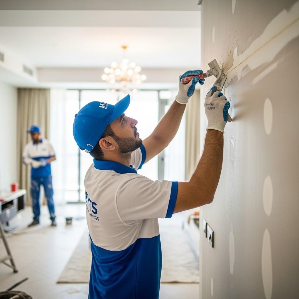 Gypsum repairs and maintenance services in Dubai by MYTS Technical Services