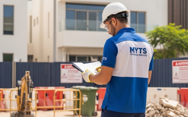 Residential Demolition Dubai Safe, Legal & Professional Services in UAE 2 Excavator and machinery used for residential demolition in Dubai