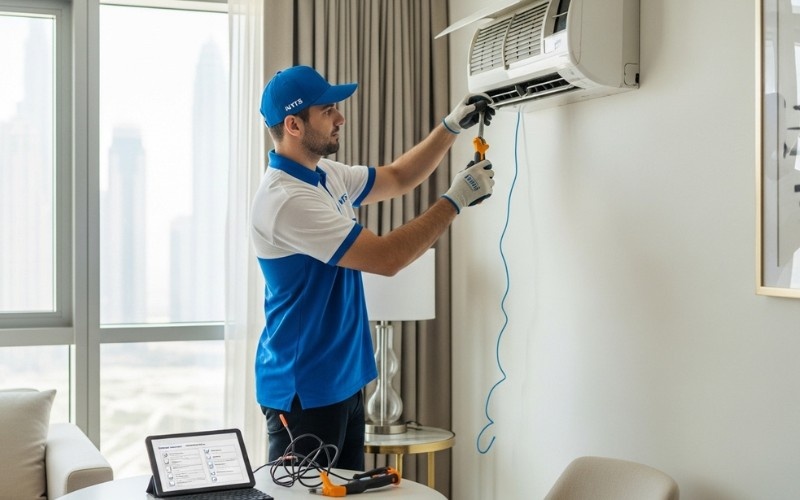 fast and reliable AC installation services in Dubai