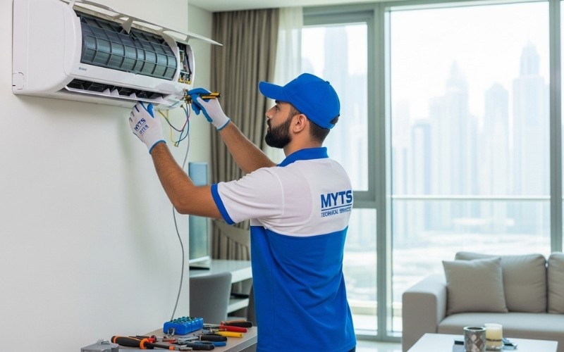 affordable AC installation services in Dubai by professional technicians