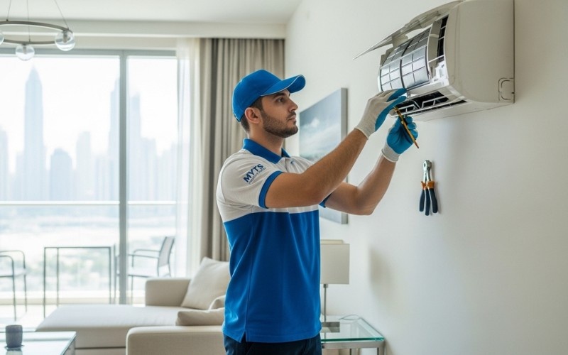 professional AC installation services by best AC installation company in Dubai