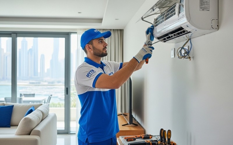 AC installation services in Dubai for homes and offices