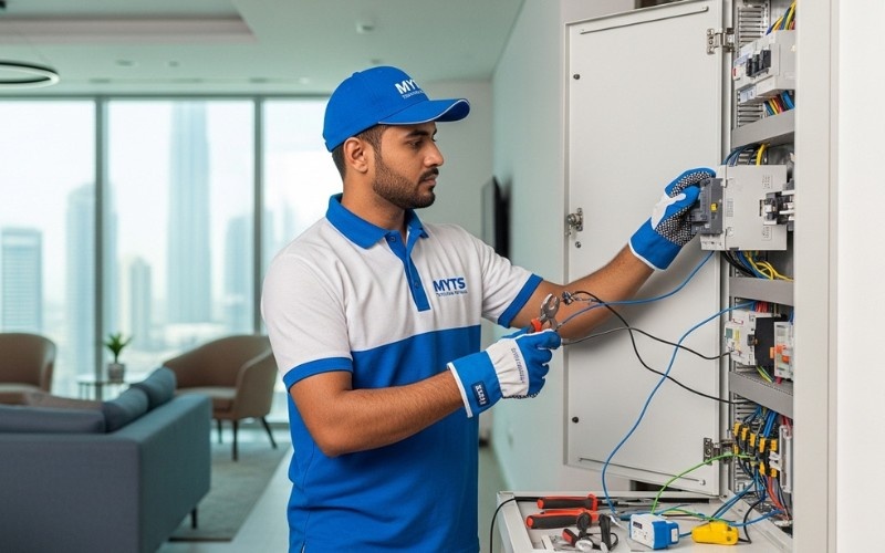 skilled technicians providing best electrical maintenance services in Dubai