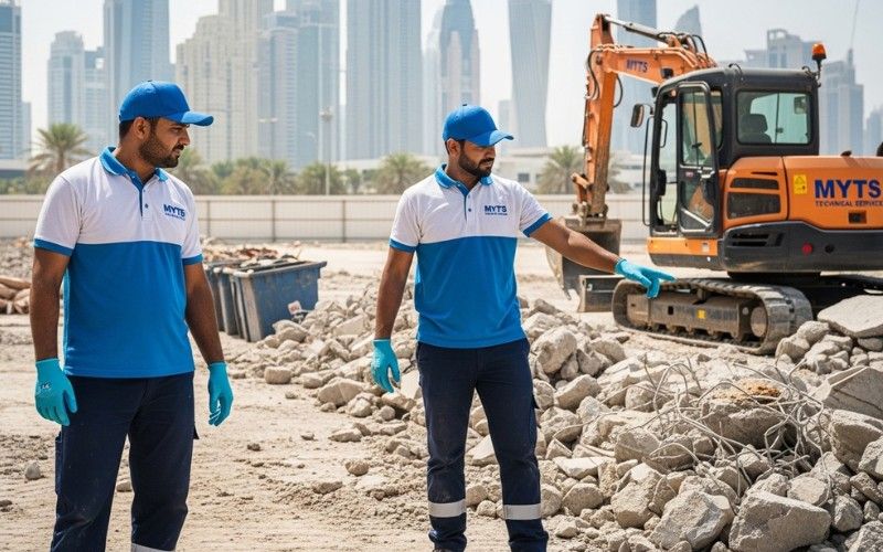 Demolition Company in UAE for Safe & Reliable Services 1 demolition company in UAE handling site clearance and debris removal