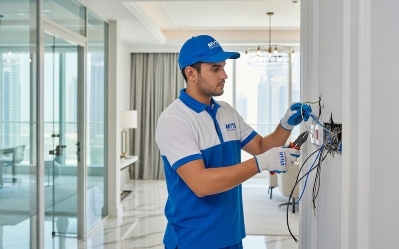 professional electrical work in Dubai for home and office installation