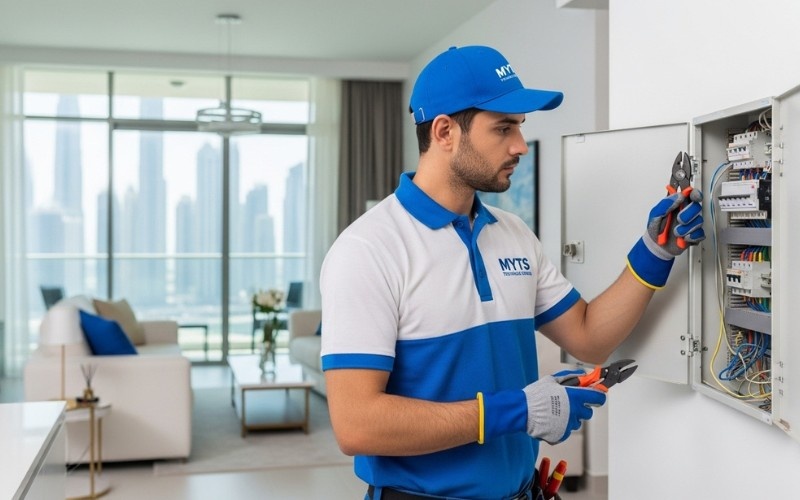 electrical work in Dubai for residential and commercial buildings