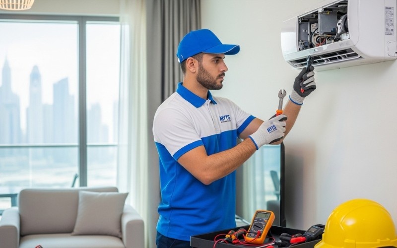 quick emergency AC installation Dubai restoring cooling performance