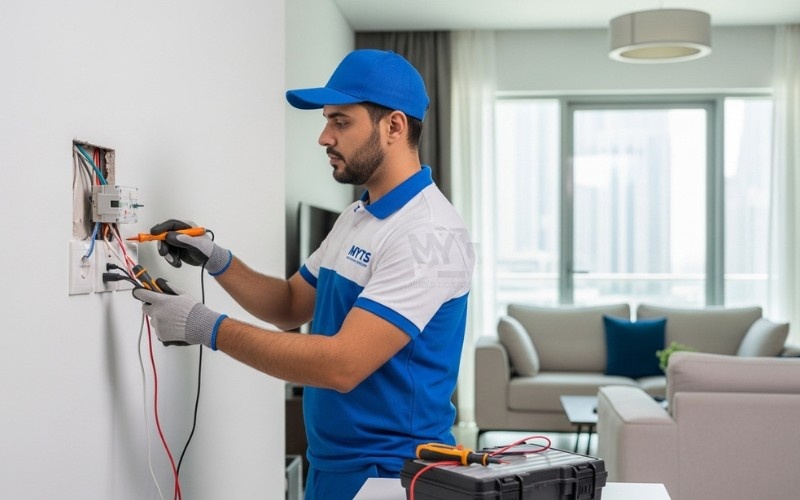 safe electrical installation services for homes in Dubai