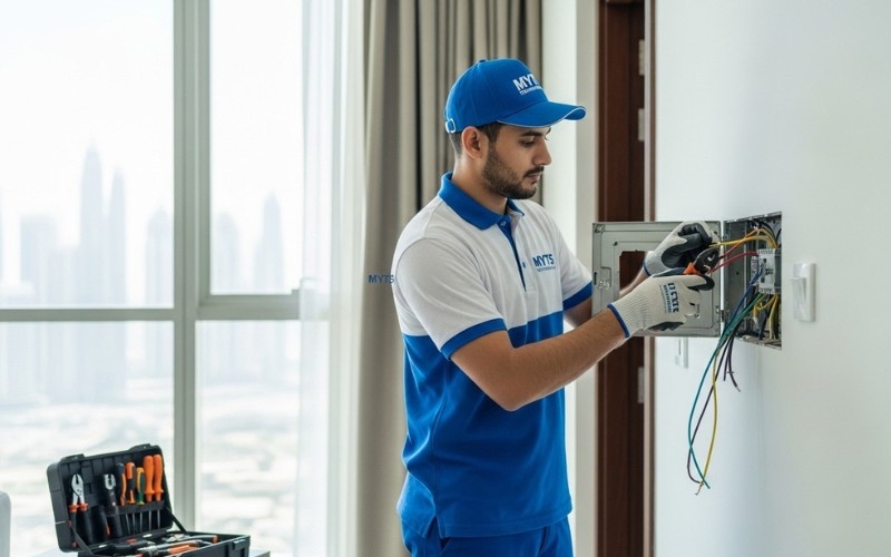 home electrical wiring and repair services in Dubai