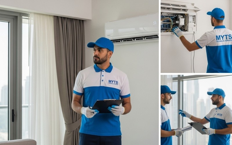 energy efficient residential AC installation service in Dubai