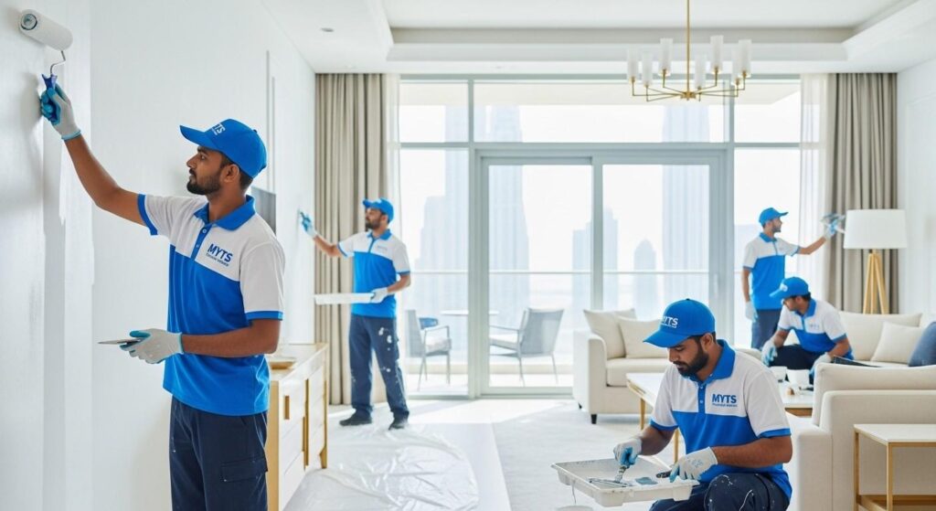 expert painters providing apartment painting services in Dubai