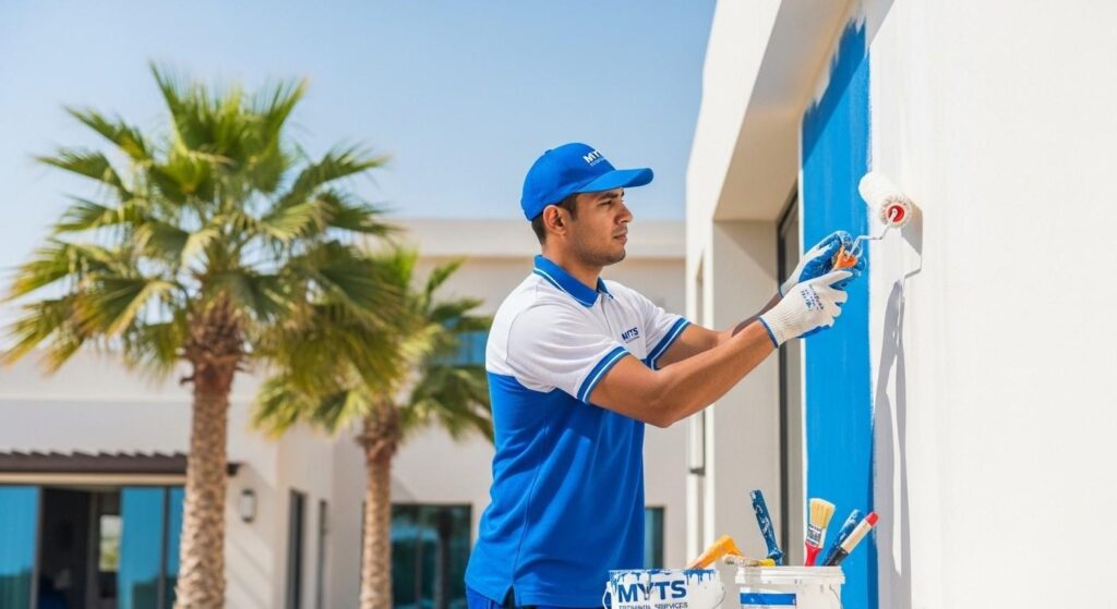 skilled painters providing best house painting services in Dubai