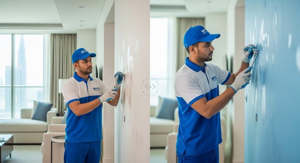 interior and exterior painting services in Dubai by professionals