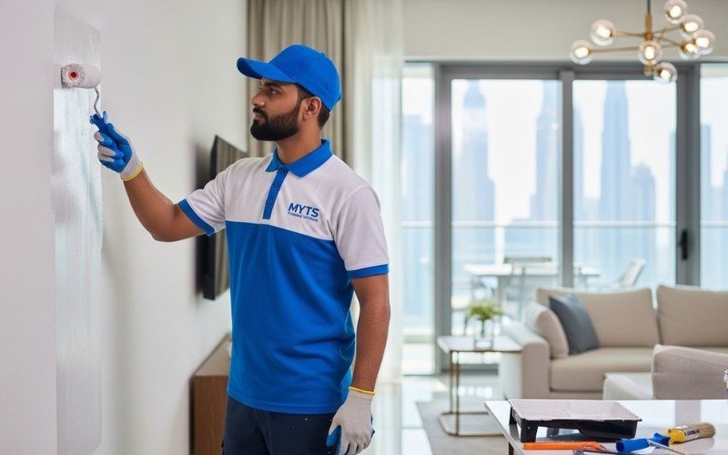 interior and exterior painting services in Dubai by expert painters