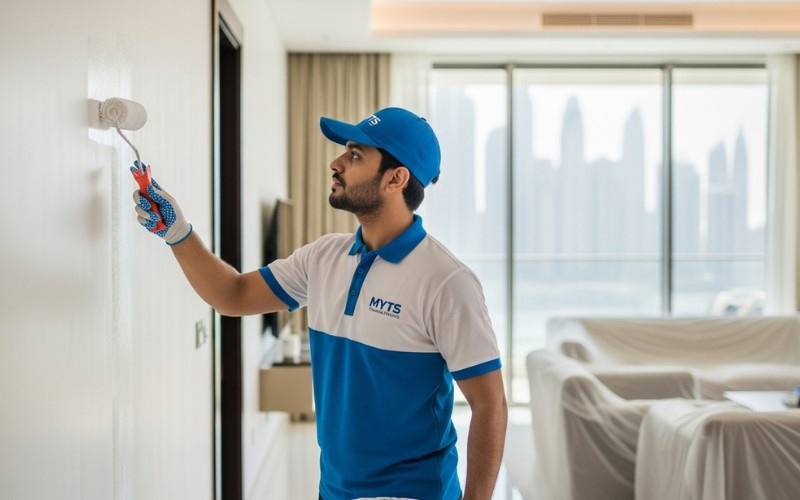 best painting work in Dubai for home and villa painting services