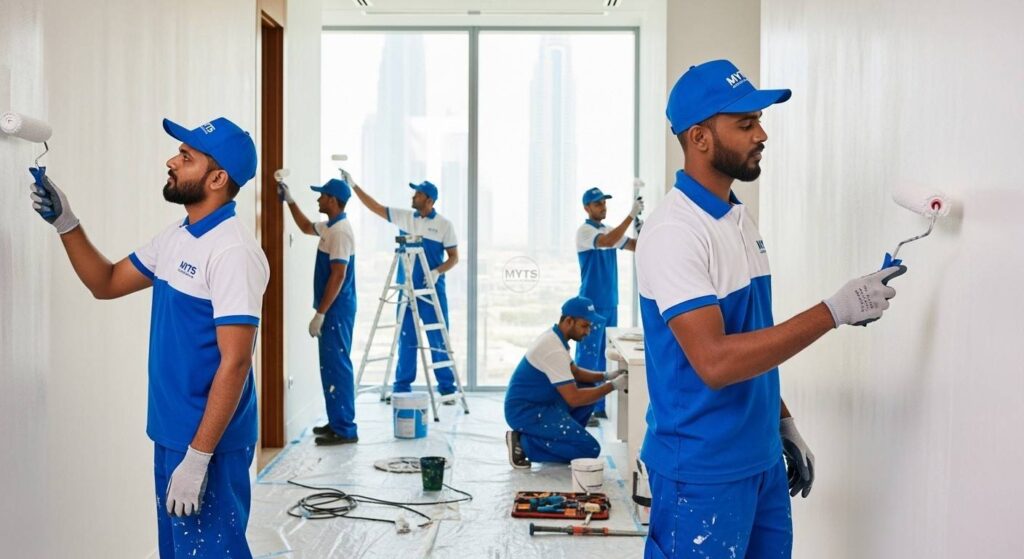 interior and exterior commercial painting services in Dubai