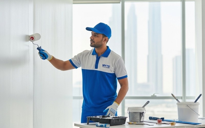 commercial painting services in Dubai for office and business spaces