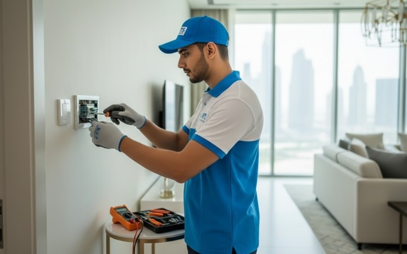 Electrician Near Me in Dubai Fast, Licensed, and Reliable Services 1 expert electrician near me in Dubai for wiring and electrical repairs