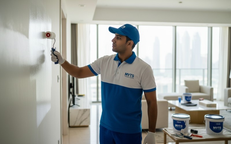 skilled painters providing professional painting services in Dubai