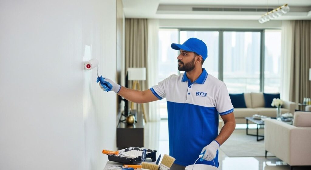 residential house painting services in Dubai by professional painters