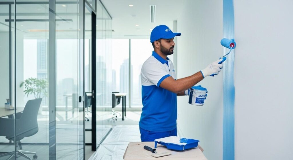interior and exterior office painting services in Dubai