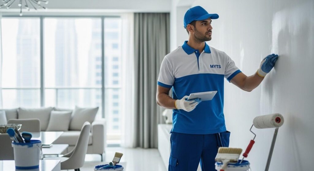 interior and exterior painting work in Dubai services
