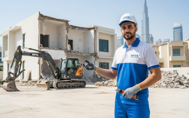 top demolition company in Dubai providing safe building demolition services