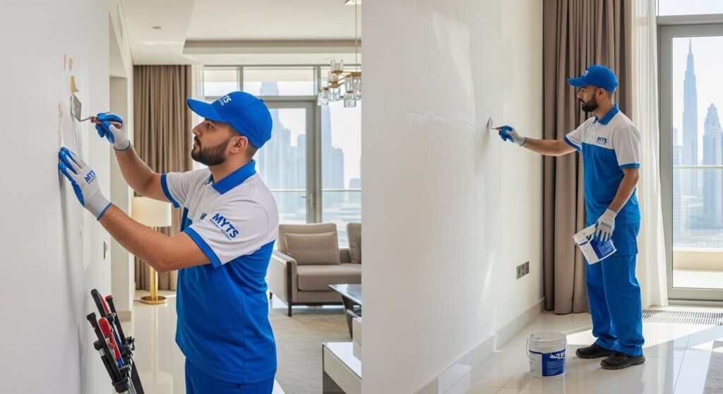 interior and exterior wall painting services in Dubai