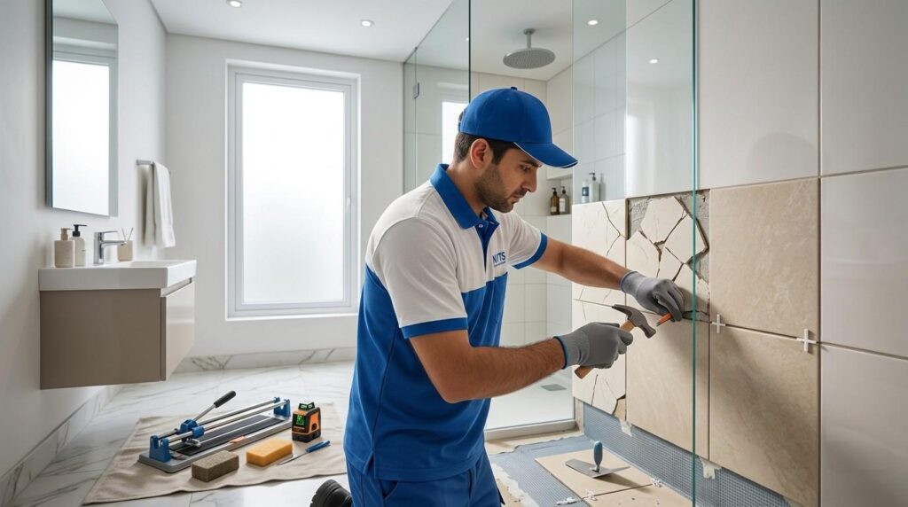 Affordable Tiling Work in Dubai, Cost Effective & Reliable Solutions 4 Tile repair and replacement work in Dubai apartment