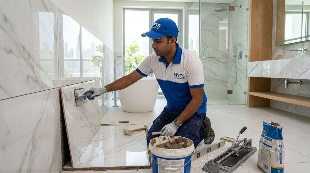 Floor and Wall Tiling Dubai, Expert Tile Installation Services 4 Affordable floor and wall tiling services for residential properties in Dubai