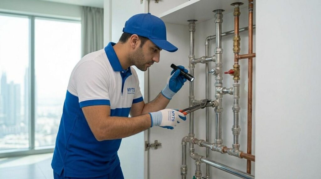 commercial plumbing services in Dubai for office buildings