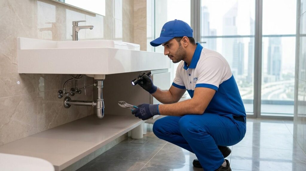 emergency pipe leak repair service in Dubai