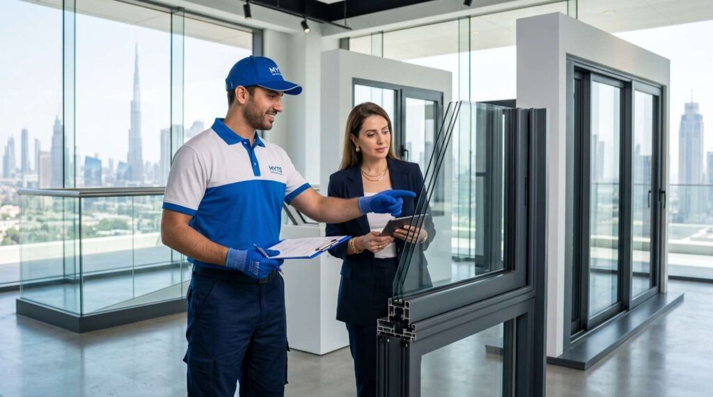 Aluminum Work in Dubai Professional Aluminum Fabrication and Installation Services 4 Aluminum pergola and exterior cladding installation service in Dubai