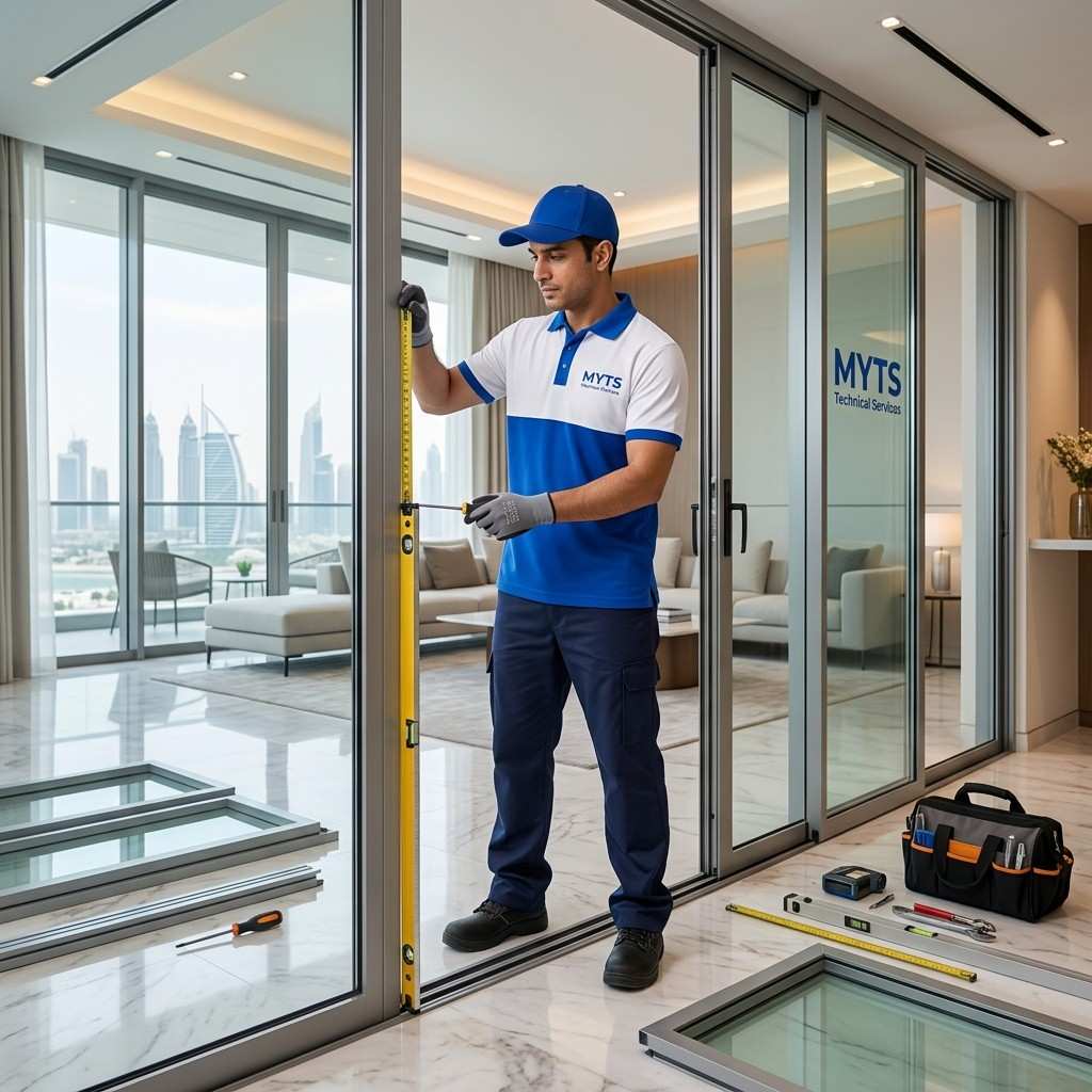 Aluminum and Glass Works Services in Dubai