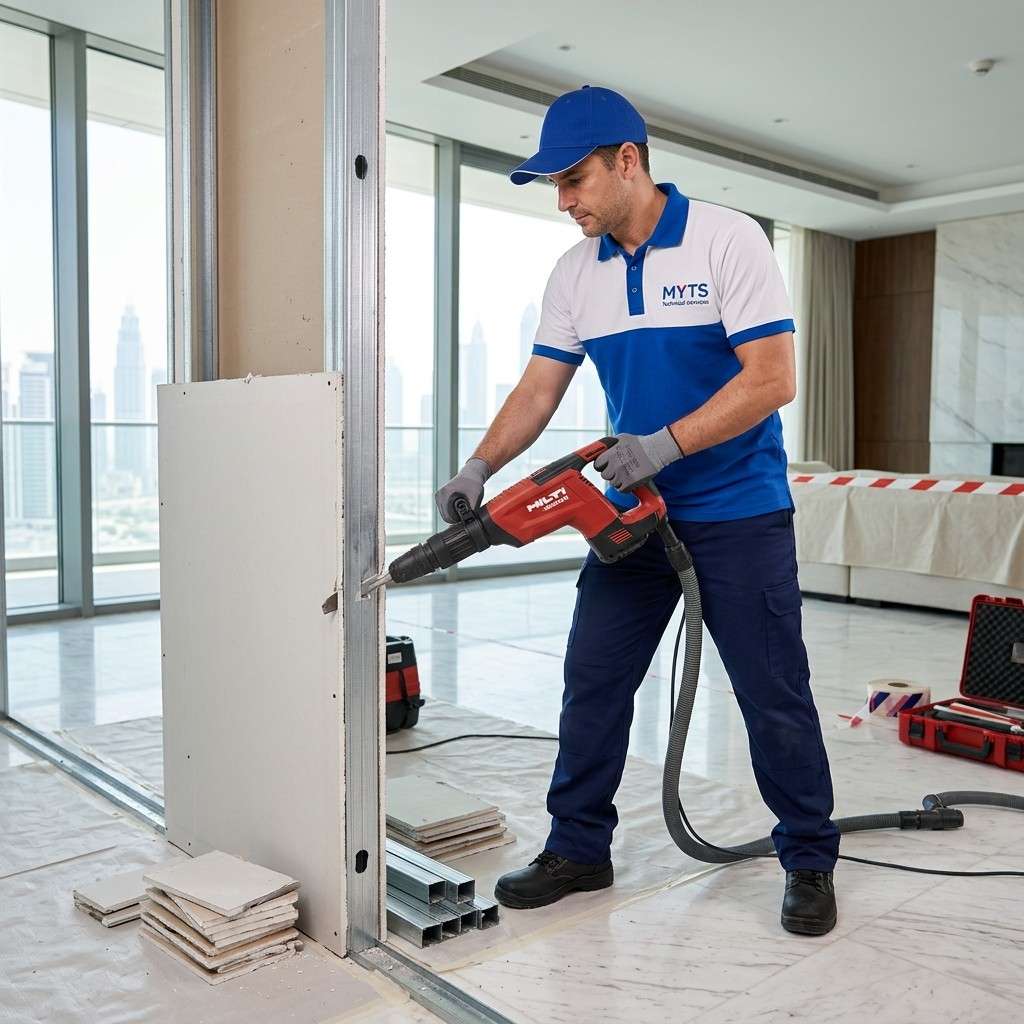 Demolishing Work 20 Demolition Services in Dubai by professional contractors for safe building removal and site clearance