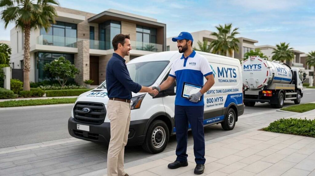Septic Tank Cleaning Dubai Fast, Professional & Affordable Services 3 Commercial septic tank cleaning service for offices and buildings in Dubai