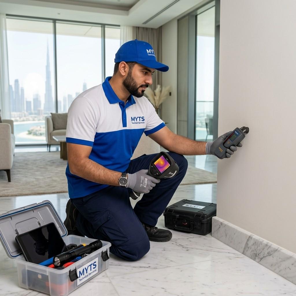 Hidden Water Leak Detection in Dubai