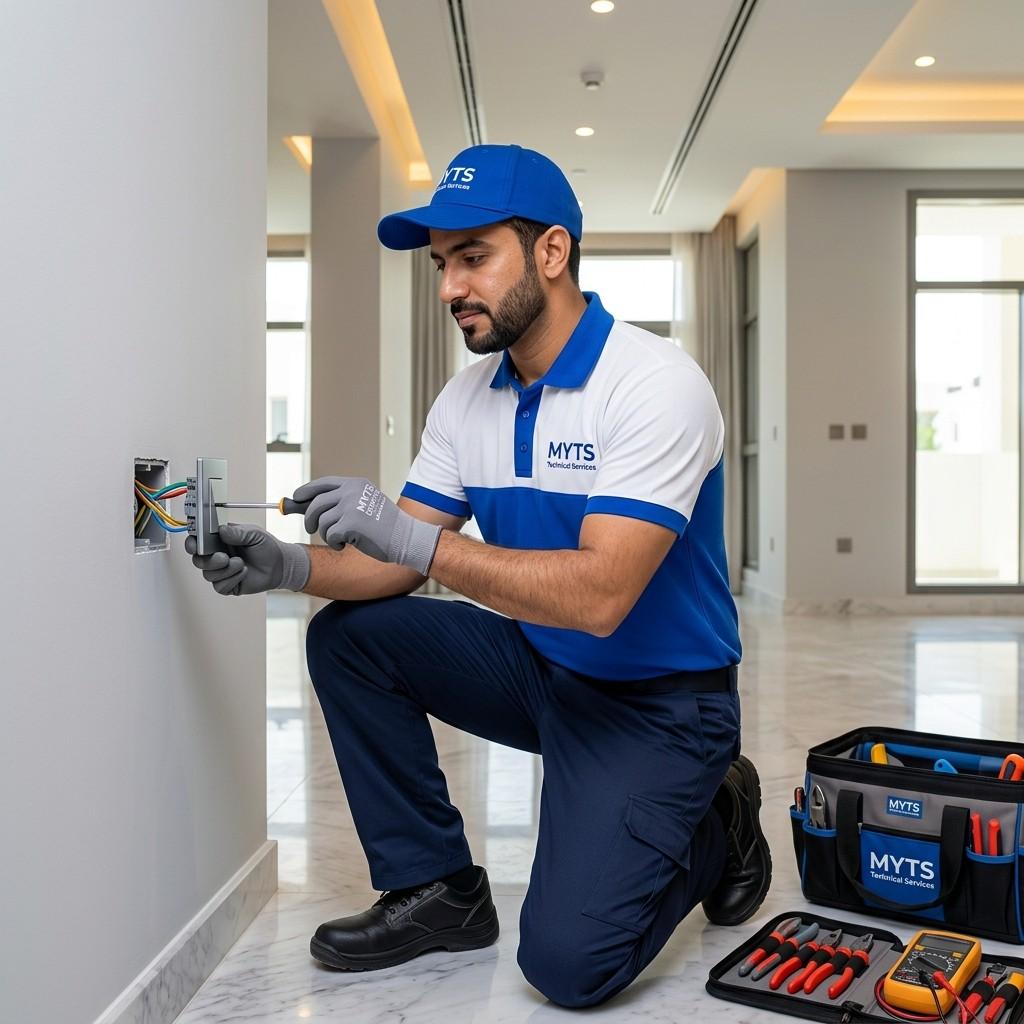 Home Electrical Wiring Services in Dubai by MYTS Technical Services