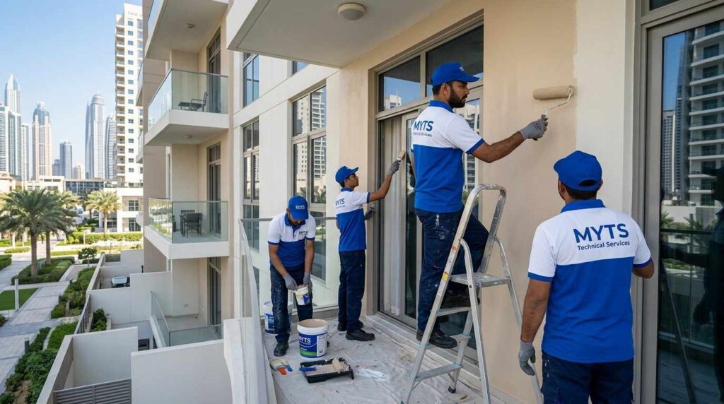 Interior wall painting for apartments in Dubai