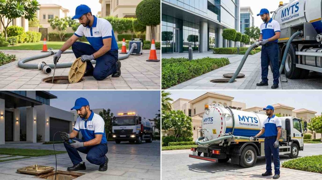 Septic Tank Cleaning Company in Dubai 2 Residential septic tank cleaning service for villa and home in Dubai