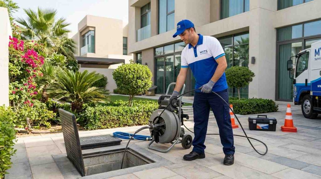 Best Sewage Cleaning Services in Dubai Fast, Professional & 24/7 Solutions 2 Professional sewage tank cleaning service in Dubai with vacuum truck