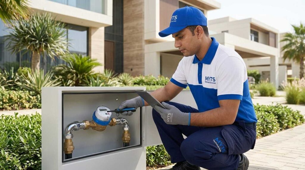 Hidden Water Leak in Dubai, Signs, Causes, Detection & Repair Guide 2 Damp wall, peeling paint, and water stains caused by a hidden water leak in Dubai