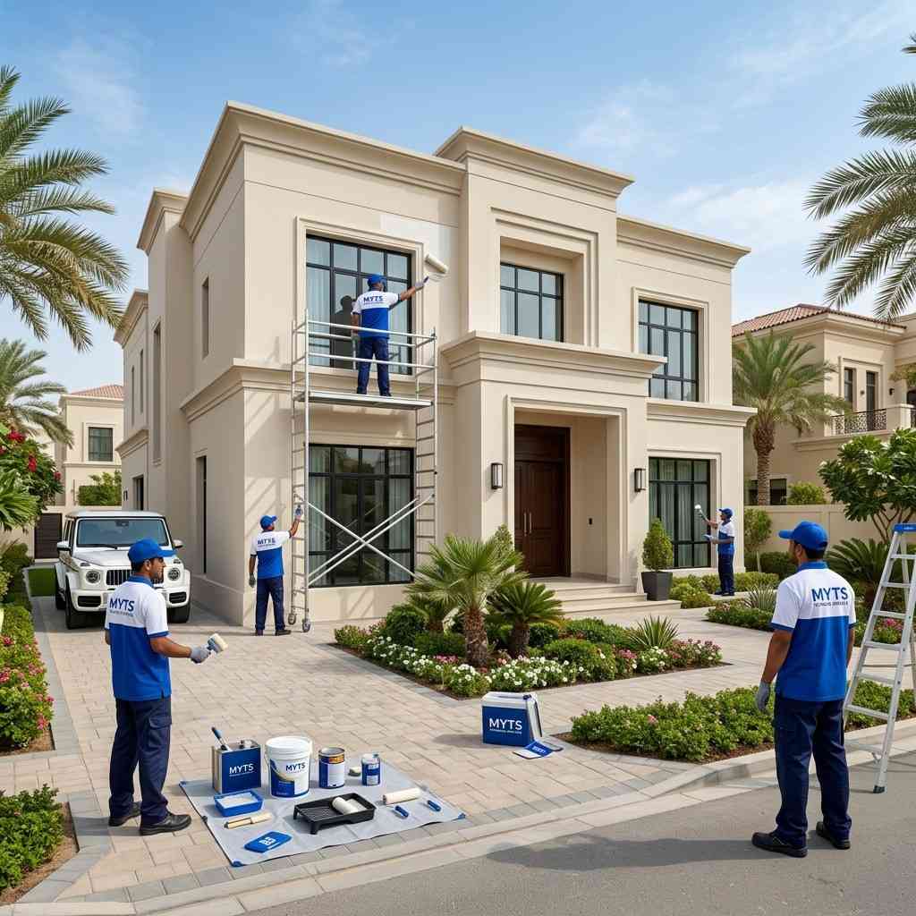 Villa Painting Services in Dubai by MYTS Technical Services